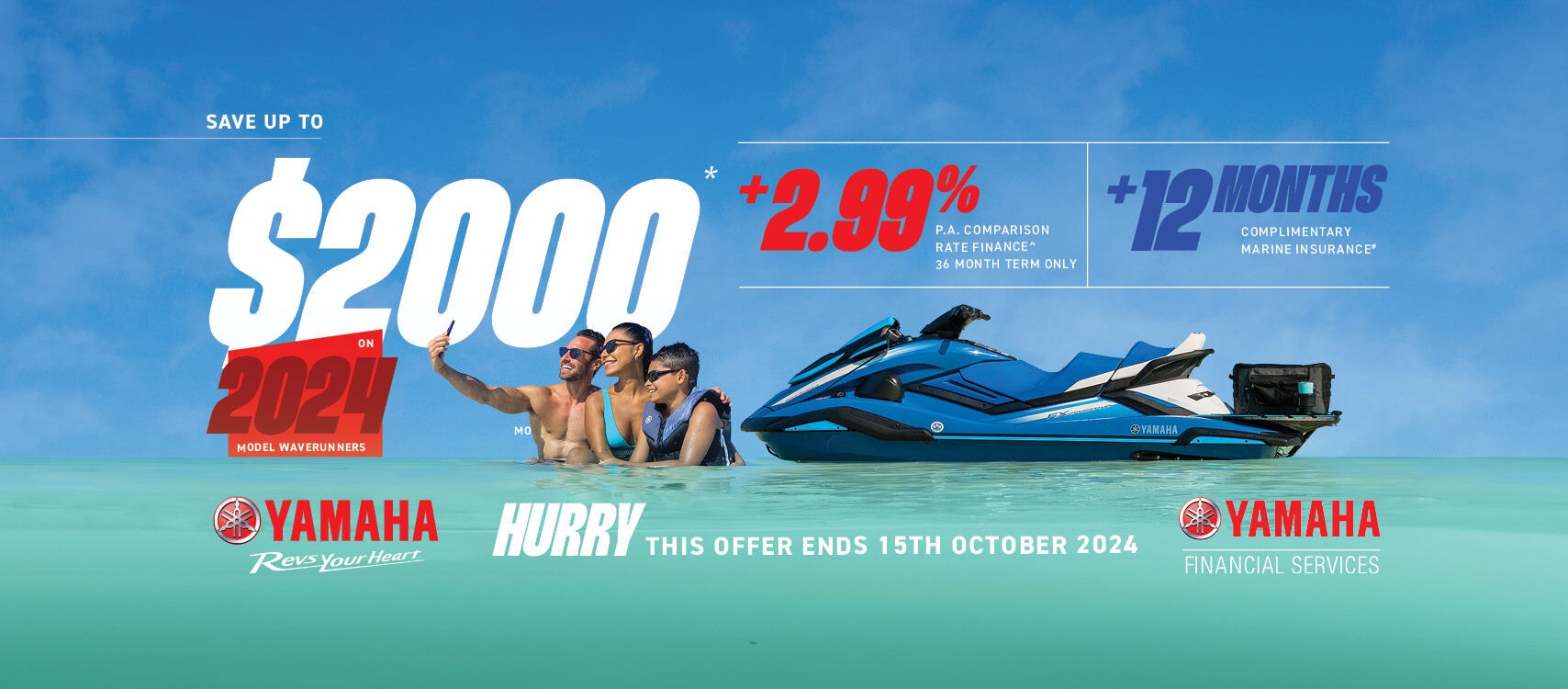 2024 WaveRunner Sale - Dealer Facebook Banner 820 x 350